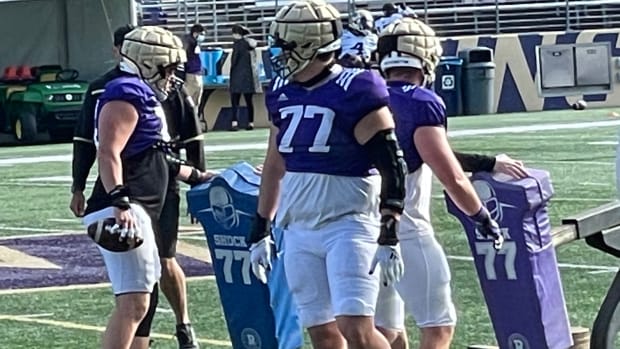Julius Buelow has become a UW starter.